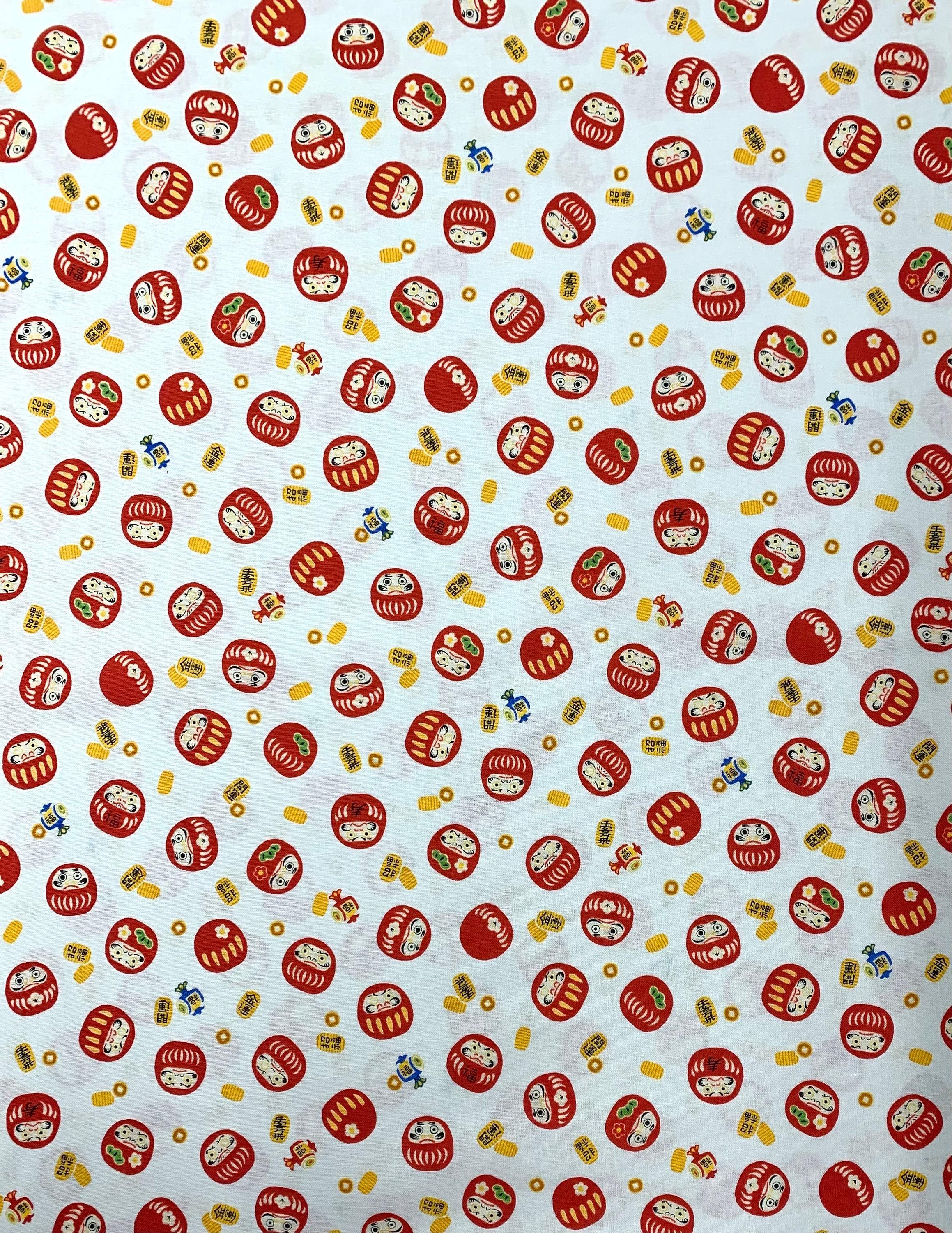 Cosmo - Little Daruma Cotton - White