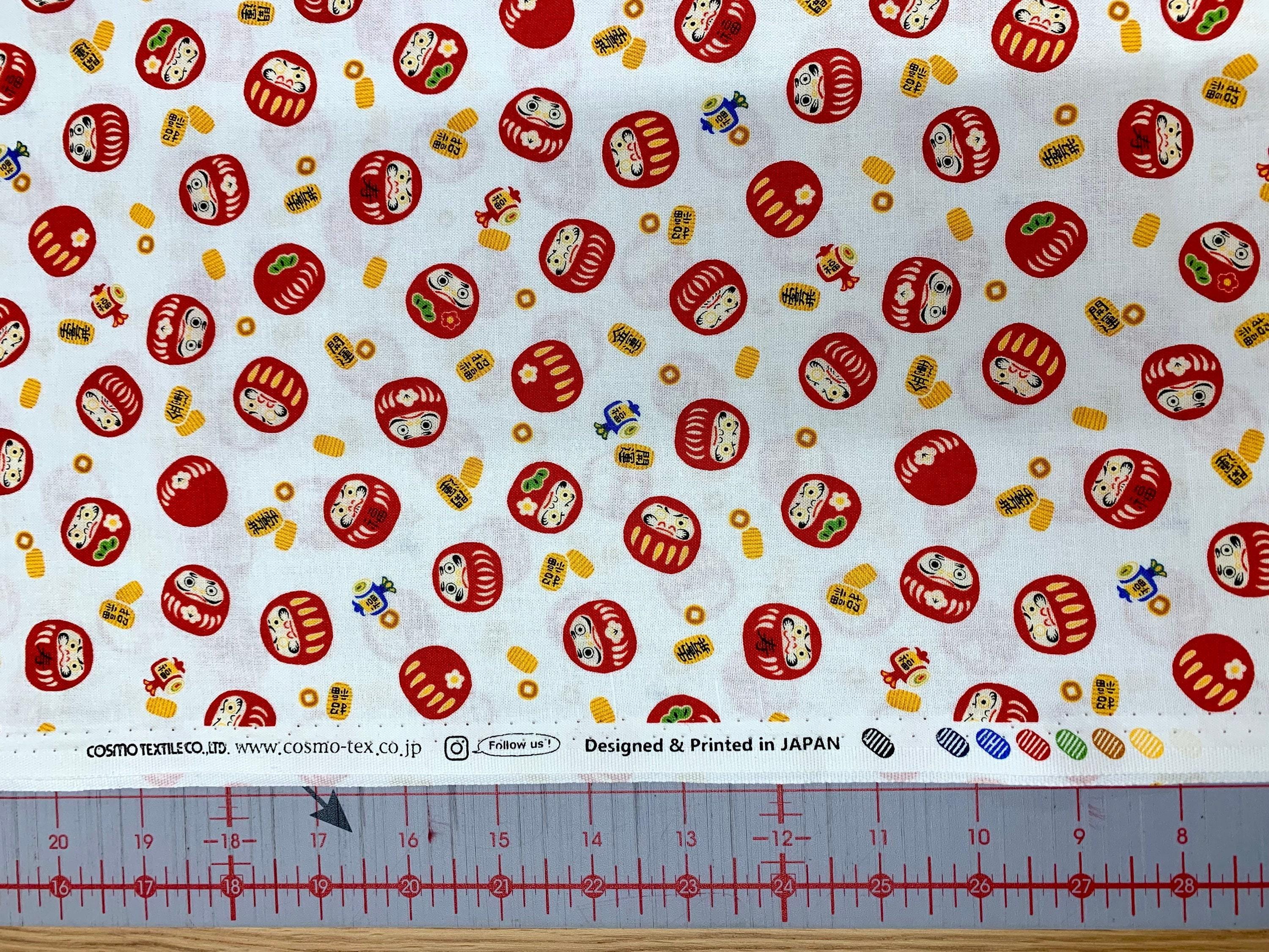 Cosmo - Little Daruma Cotton - White