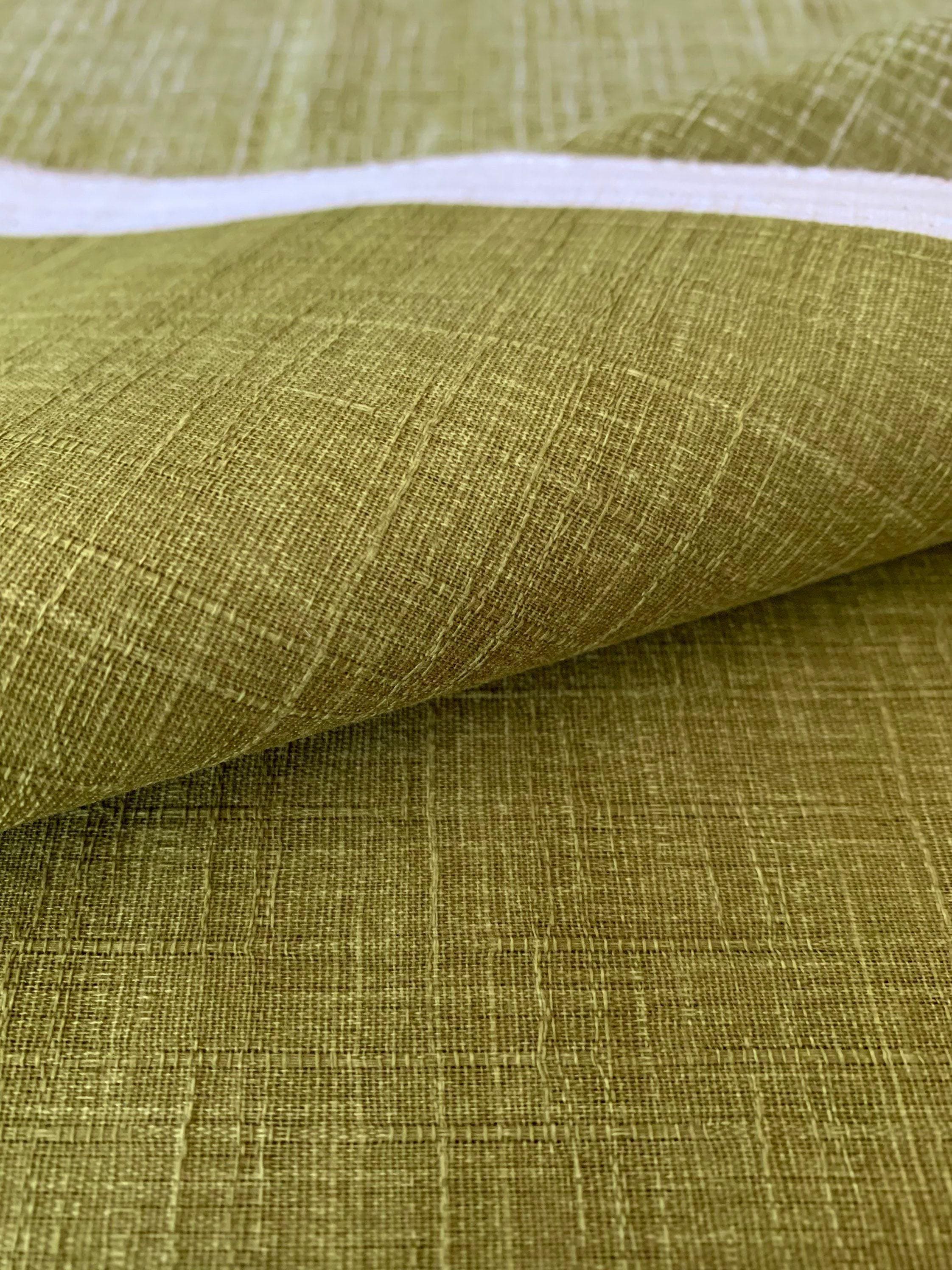 Sevenberry - Solid Color Cotton Dobby - Green Tea