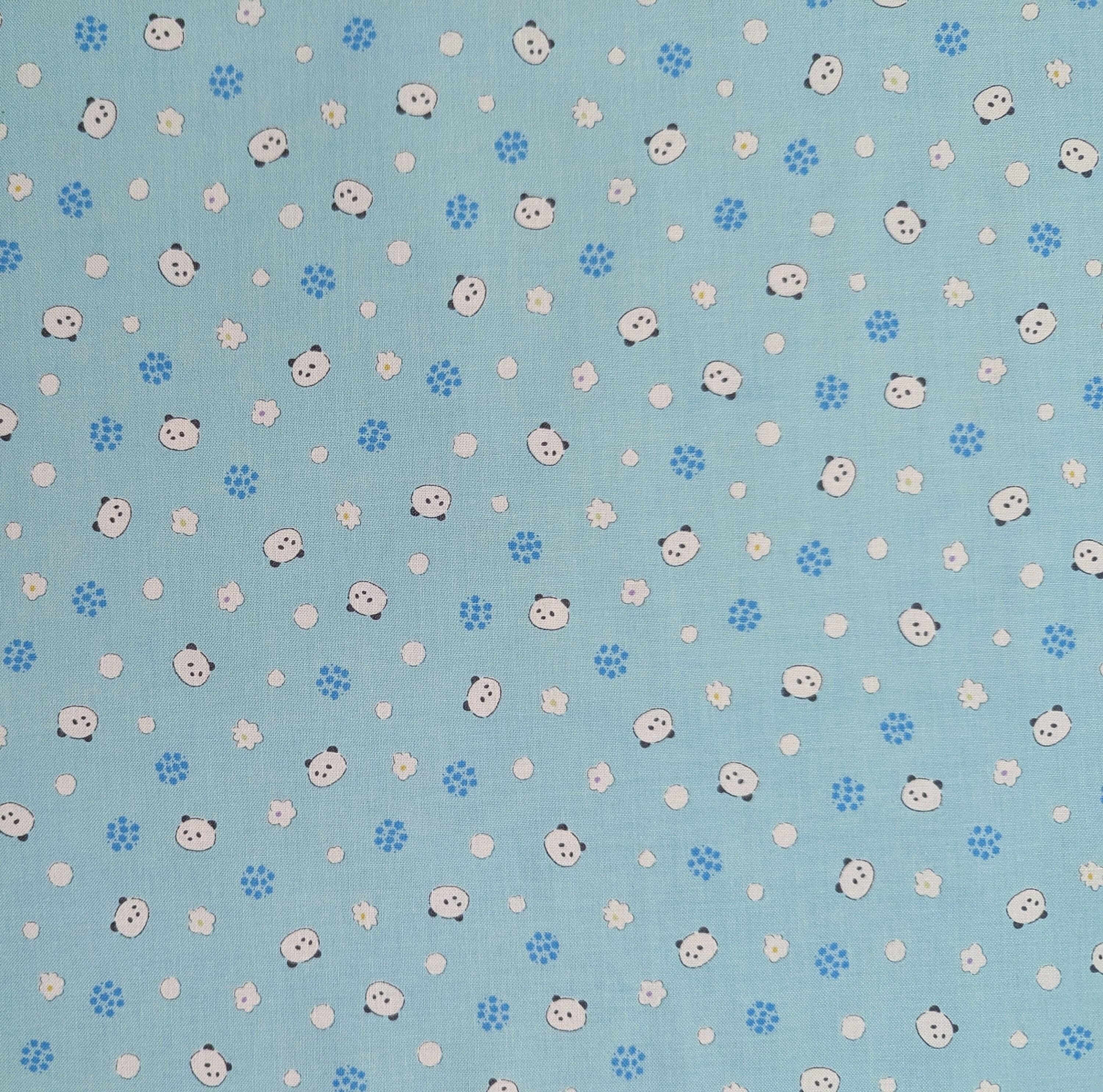 Cosmo - Tiny Panda Cotton - Light Blue
