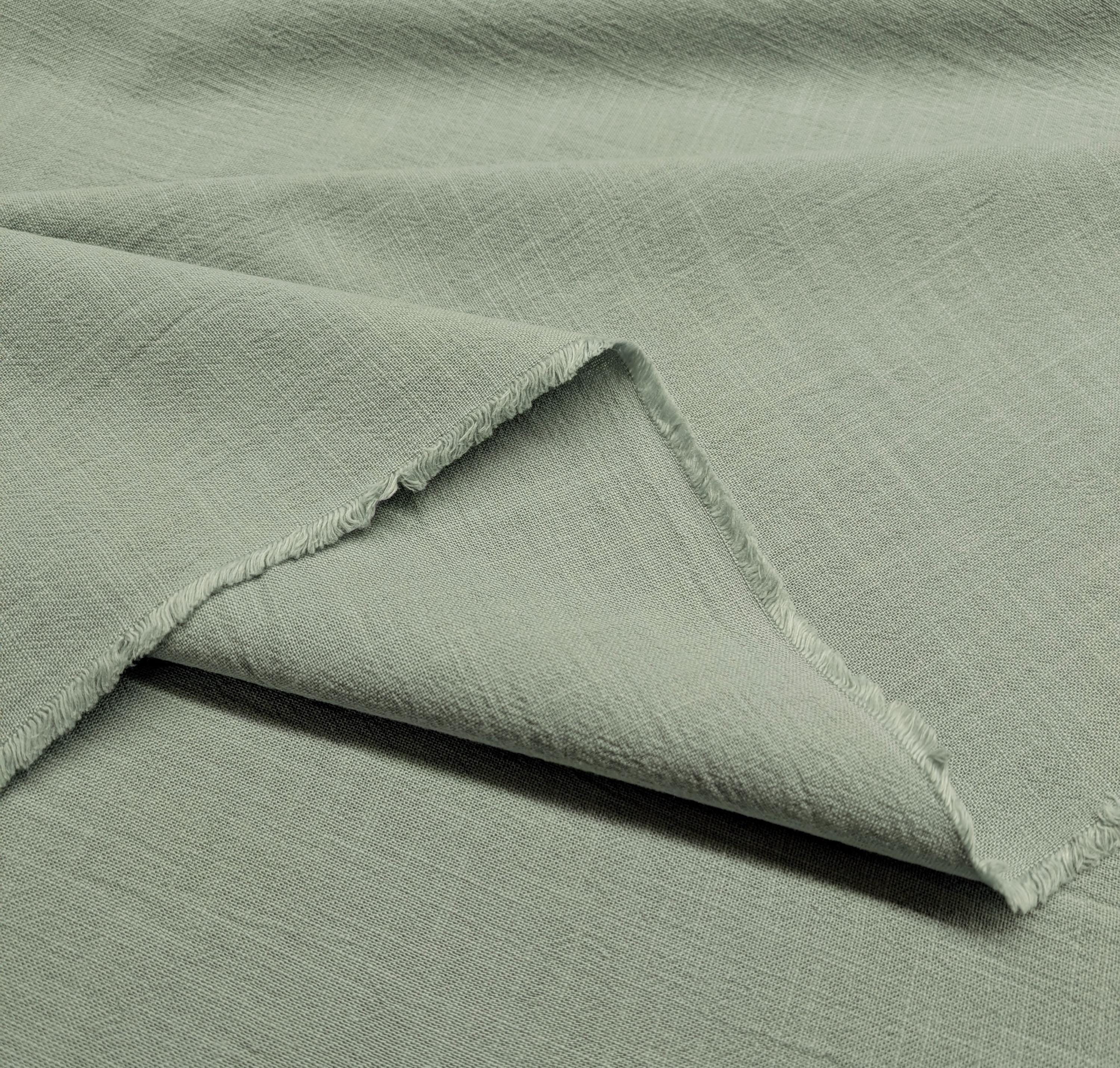 Kokka - Solid Molly Cotton Fabric - Seafoam Green