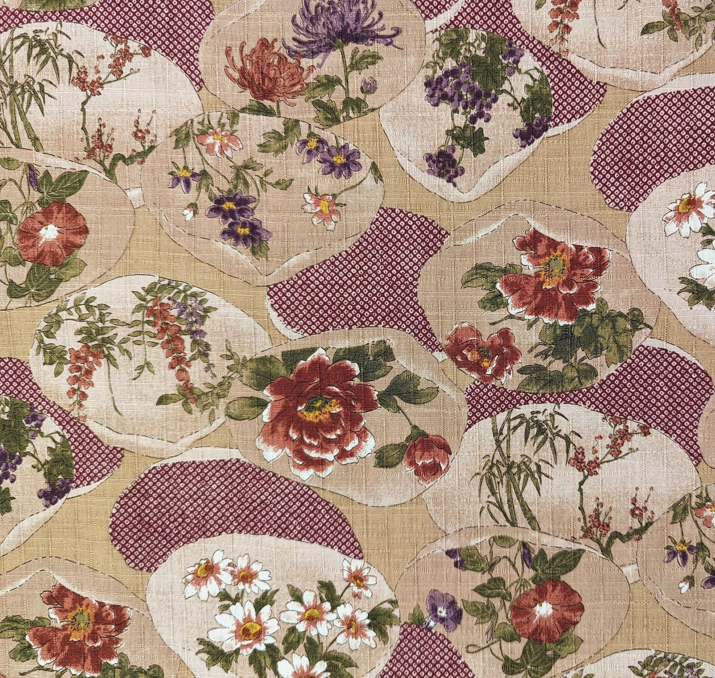 Kobayashi - Kaiawase Cotton Dobby - Red