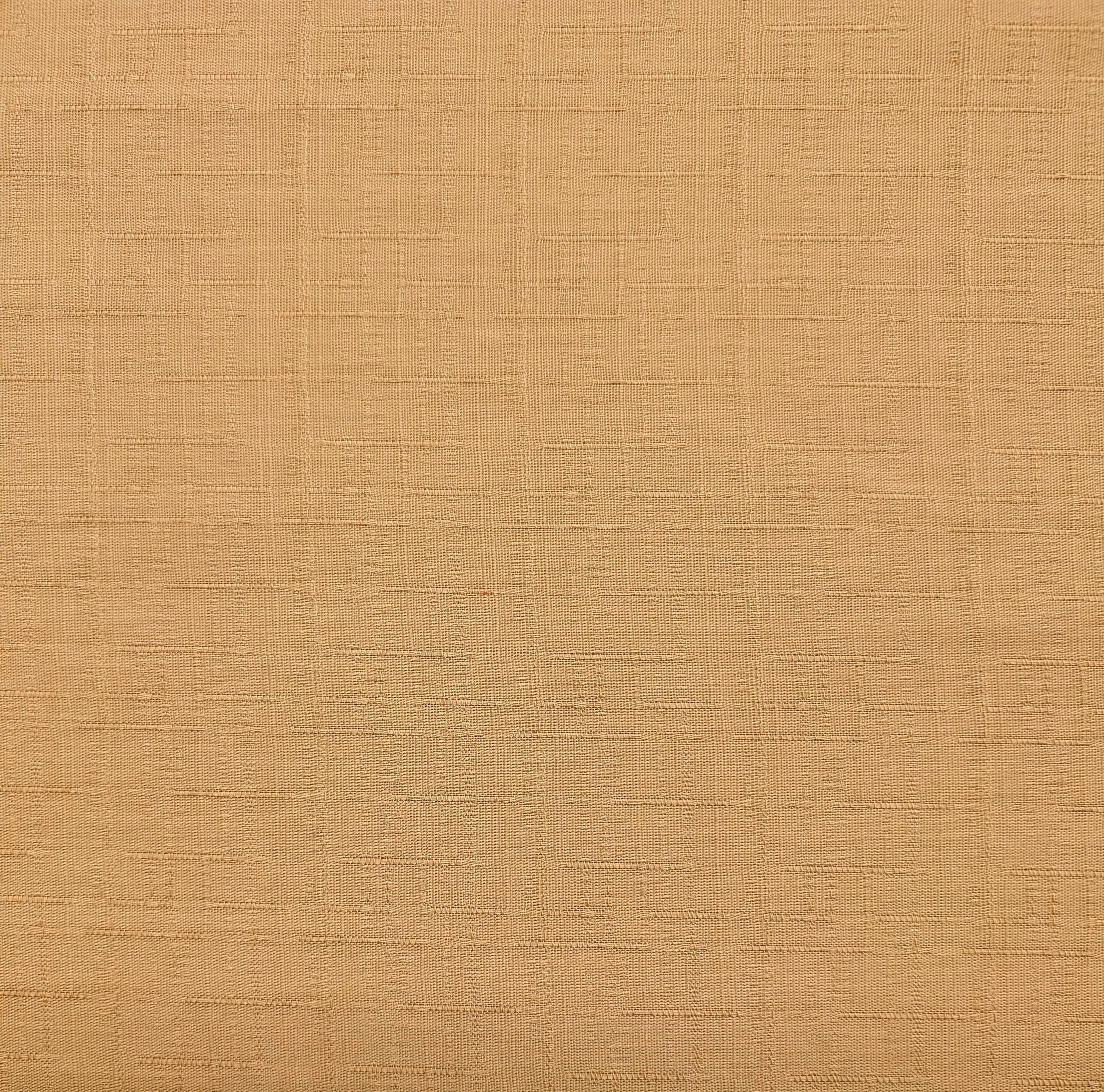 Solid color dobby weave Kobayashi Japanese cotton fabric KC-8260 A beige