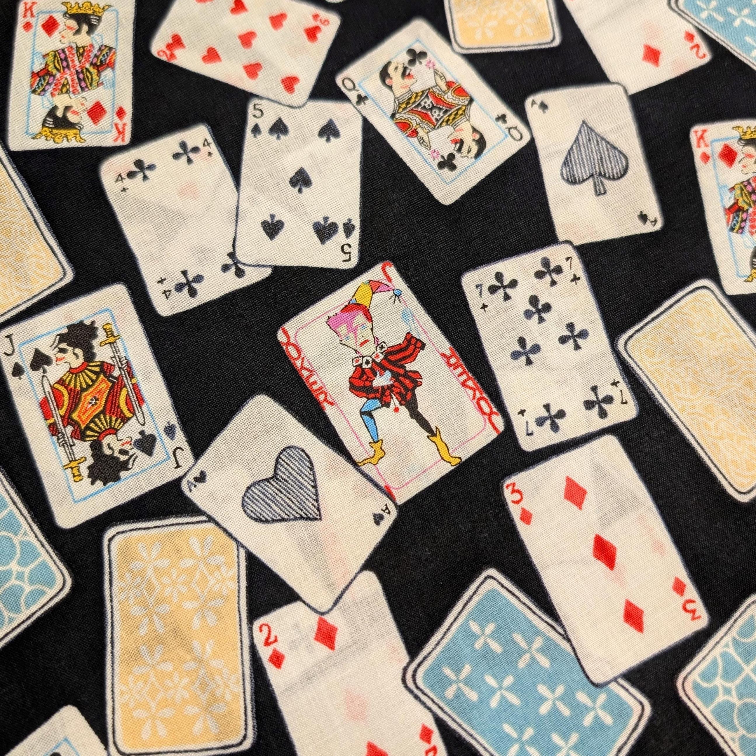 Hokkoh - Legendary Singing Cards Cotton Lawn - Black
