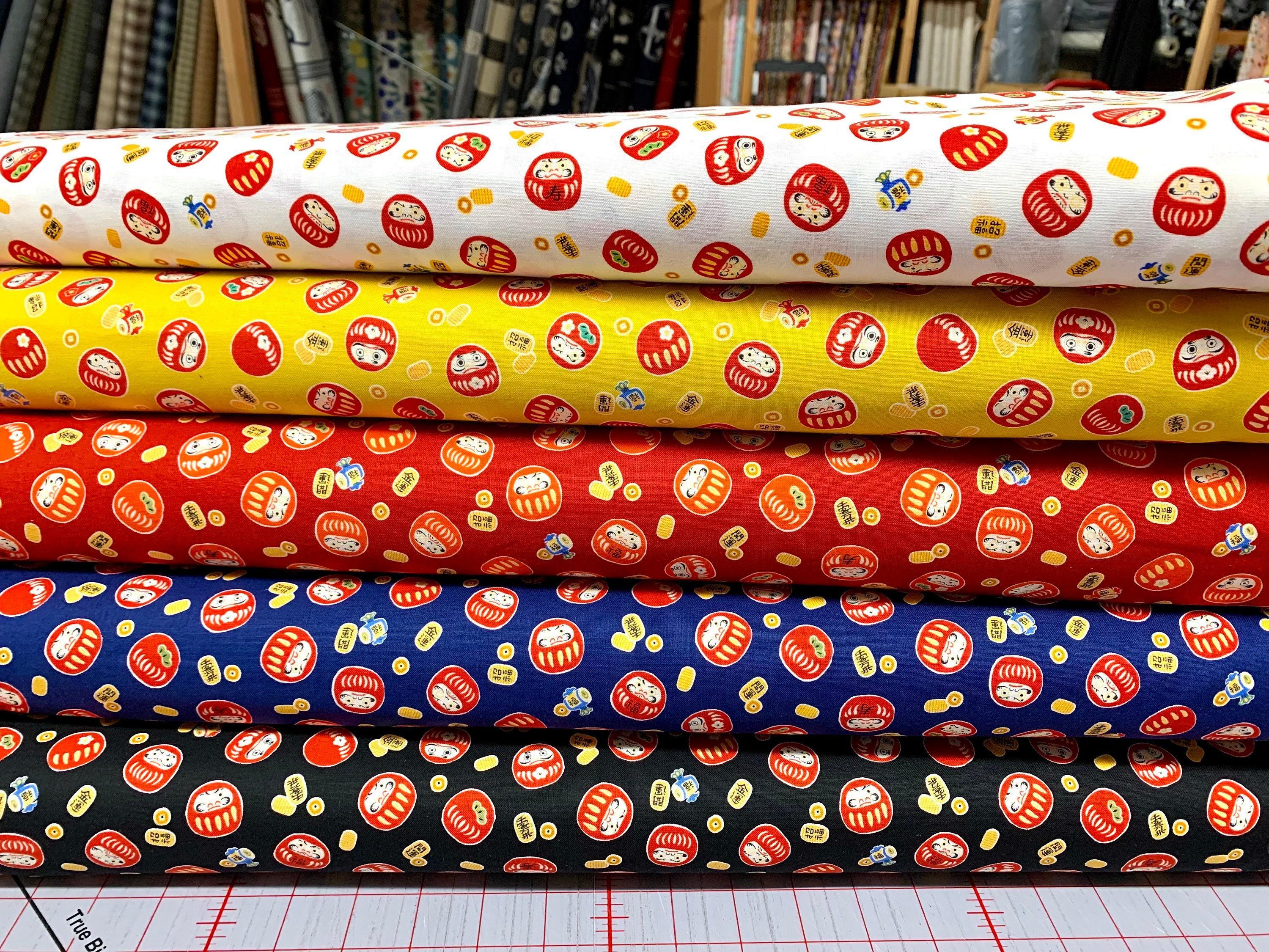 Cosmo - Little Daruma Cotton - Blue