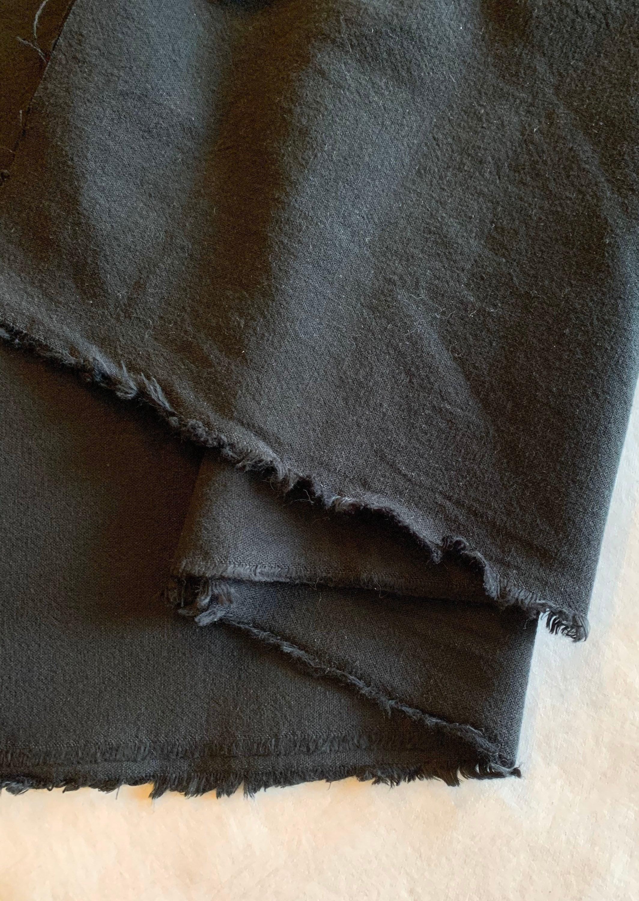 Cosmo - Cotton/Linen Blend Canvas - Jet Black