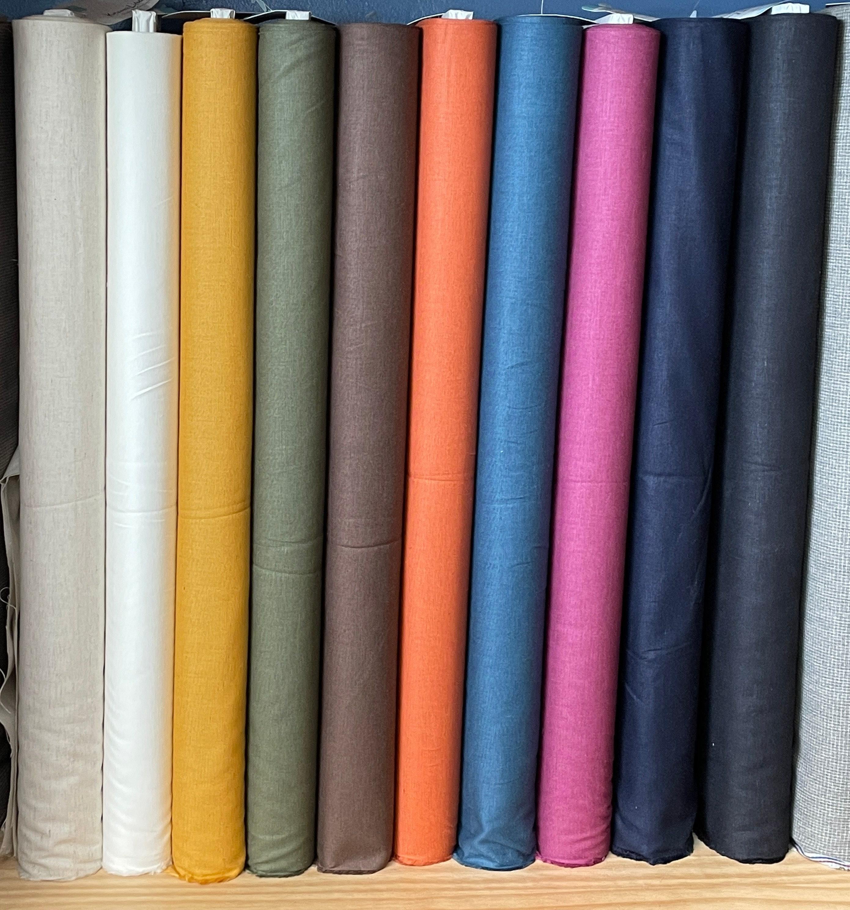 Koizumi - Momen-T Solids in Heather Cotton/Linen - Beige