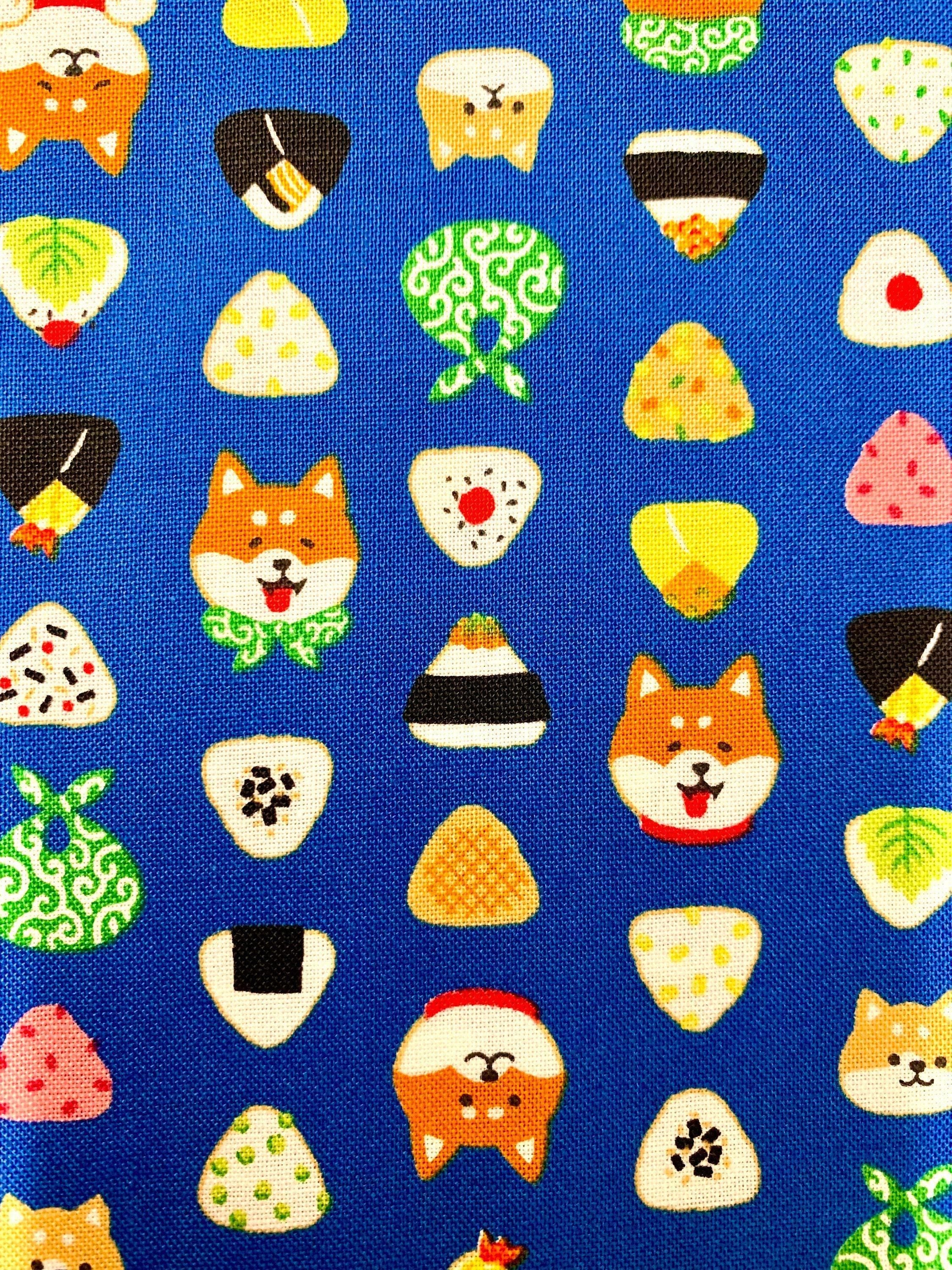 Cosmo - Shiba Onigiri Cotton - Blue