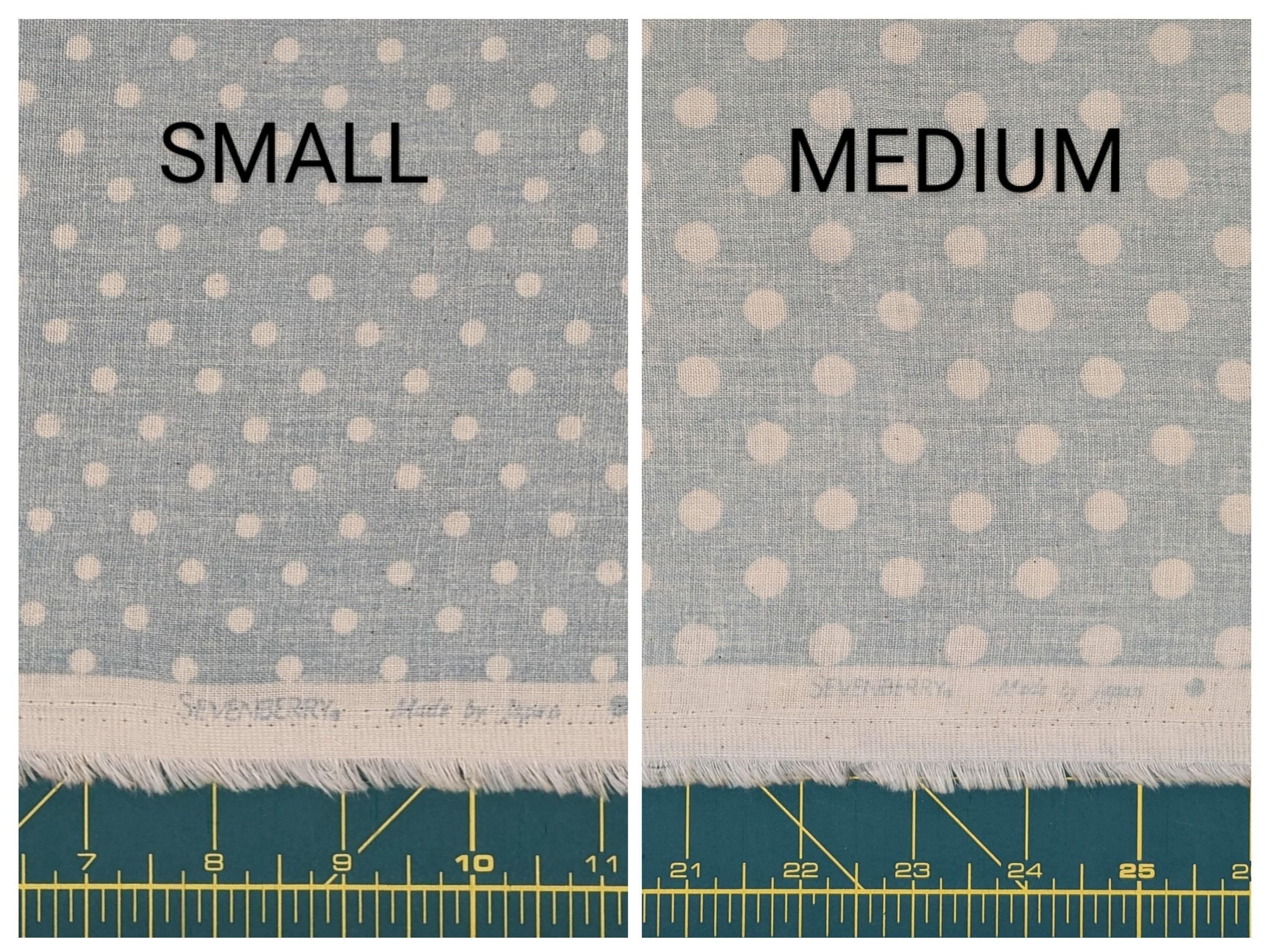 Sevenberry - Medium Polka Dot Cotton Double Gauze - Doe Brown