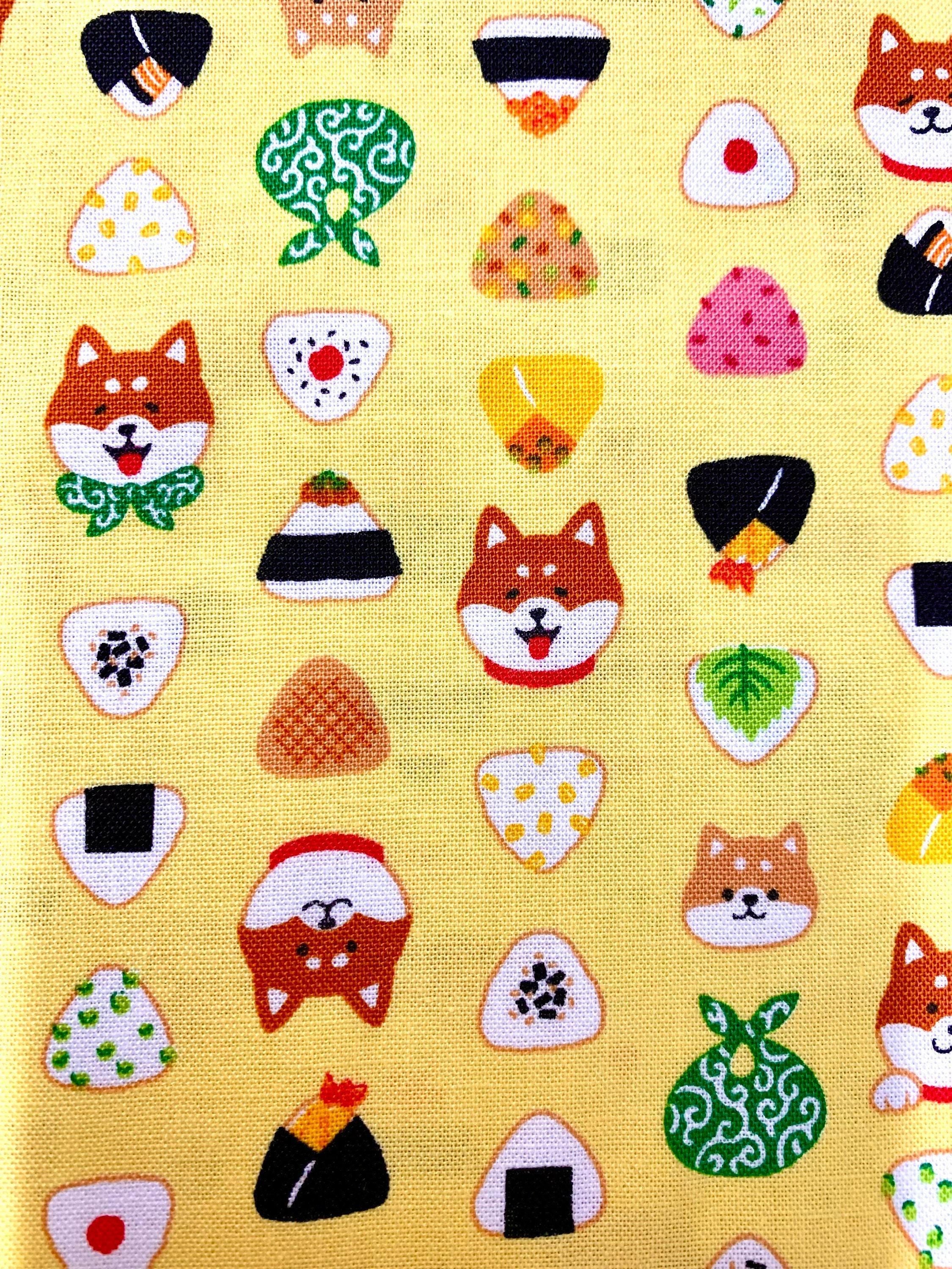 Cosmo - Shiba Onigiri Cotton - Yellow