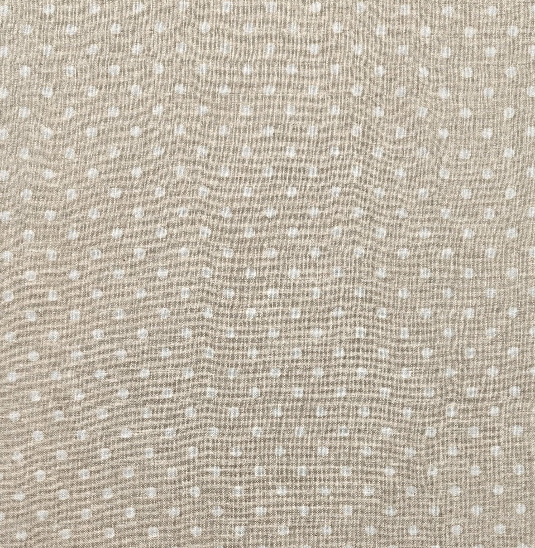 Sevenberry - Small Polka Dot Cotton Double Gauze - Doe Brown