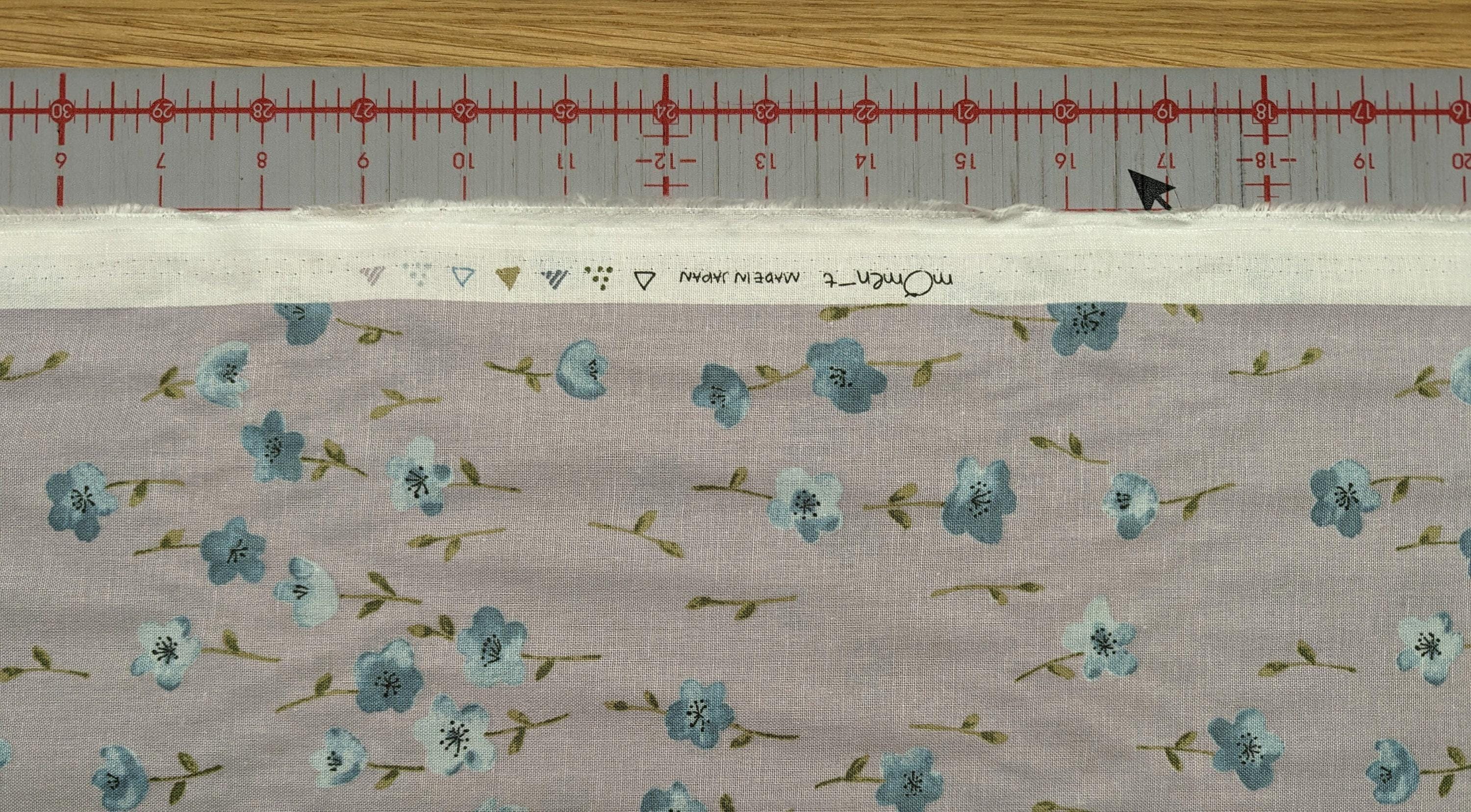Koizumi - Meadow Flowers Cotton/Linen Blend - Lavender