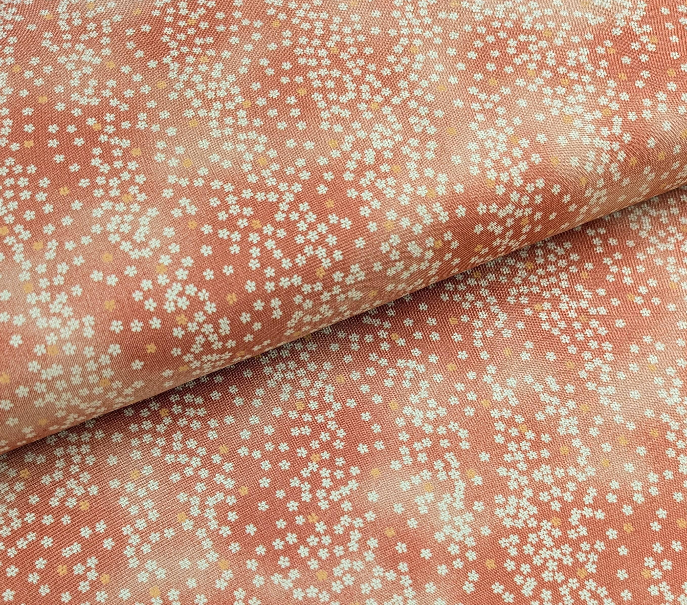 NEW Cherry Blossom Sky Sevenberry Japanese cotton fabric 88234-2-2 pink