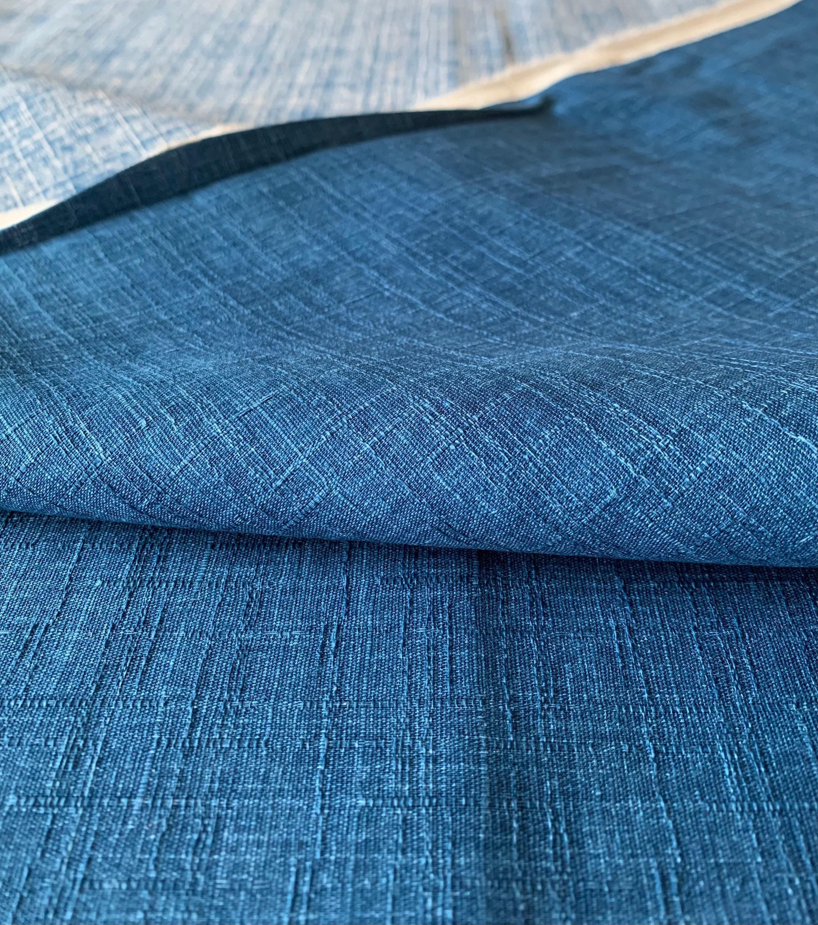 Sevenberry - Solid Color Cotton Dobby - Cobalt Blue