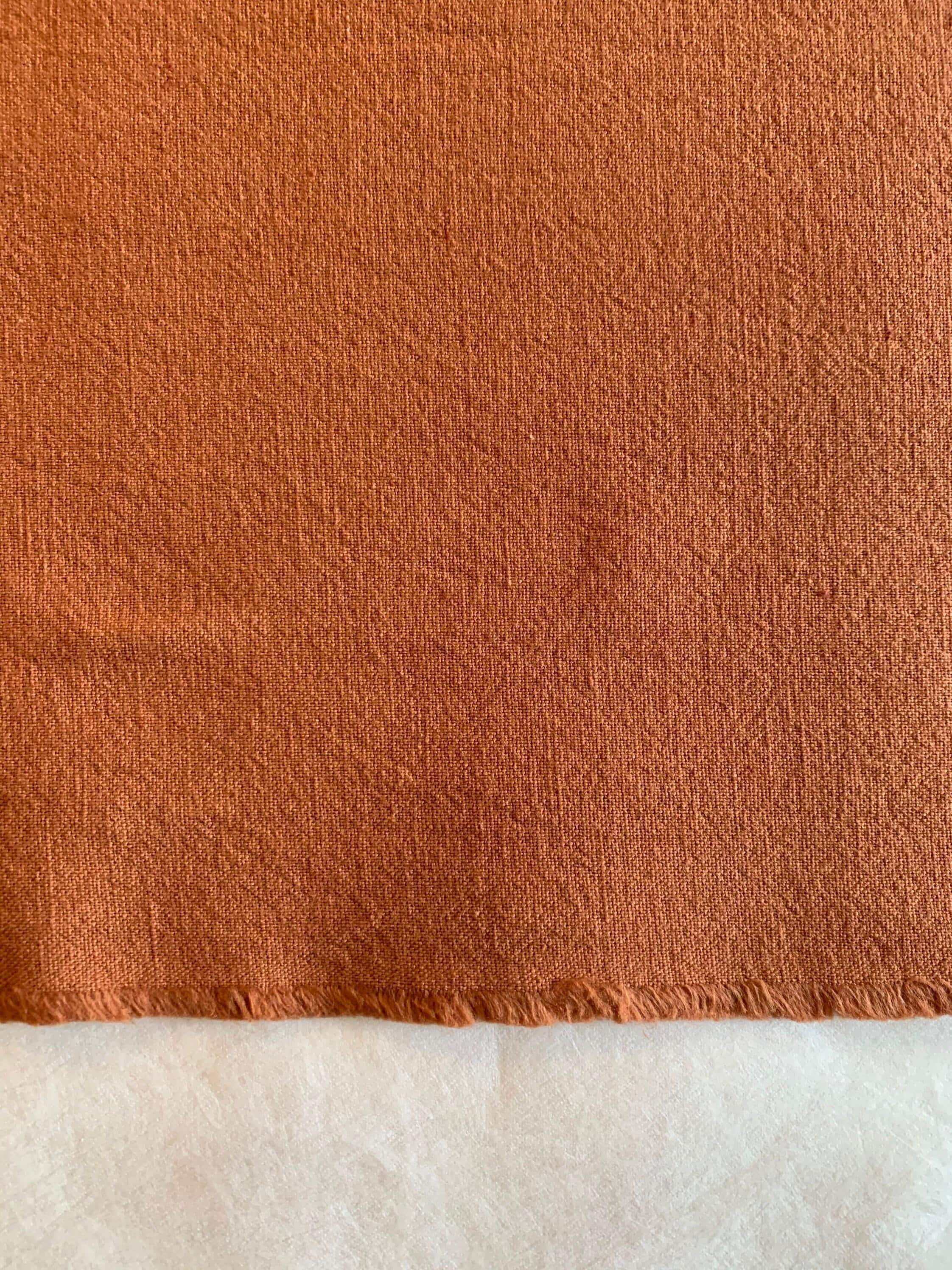 Cosmo - Cotton/Linen Blend Canvas - Autumn Orange