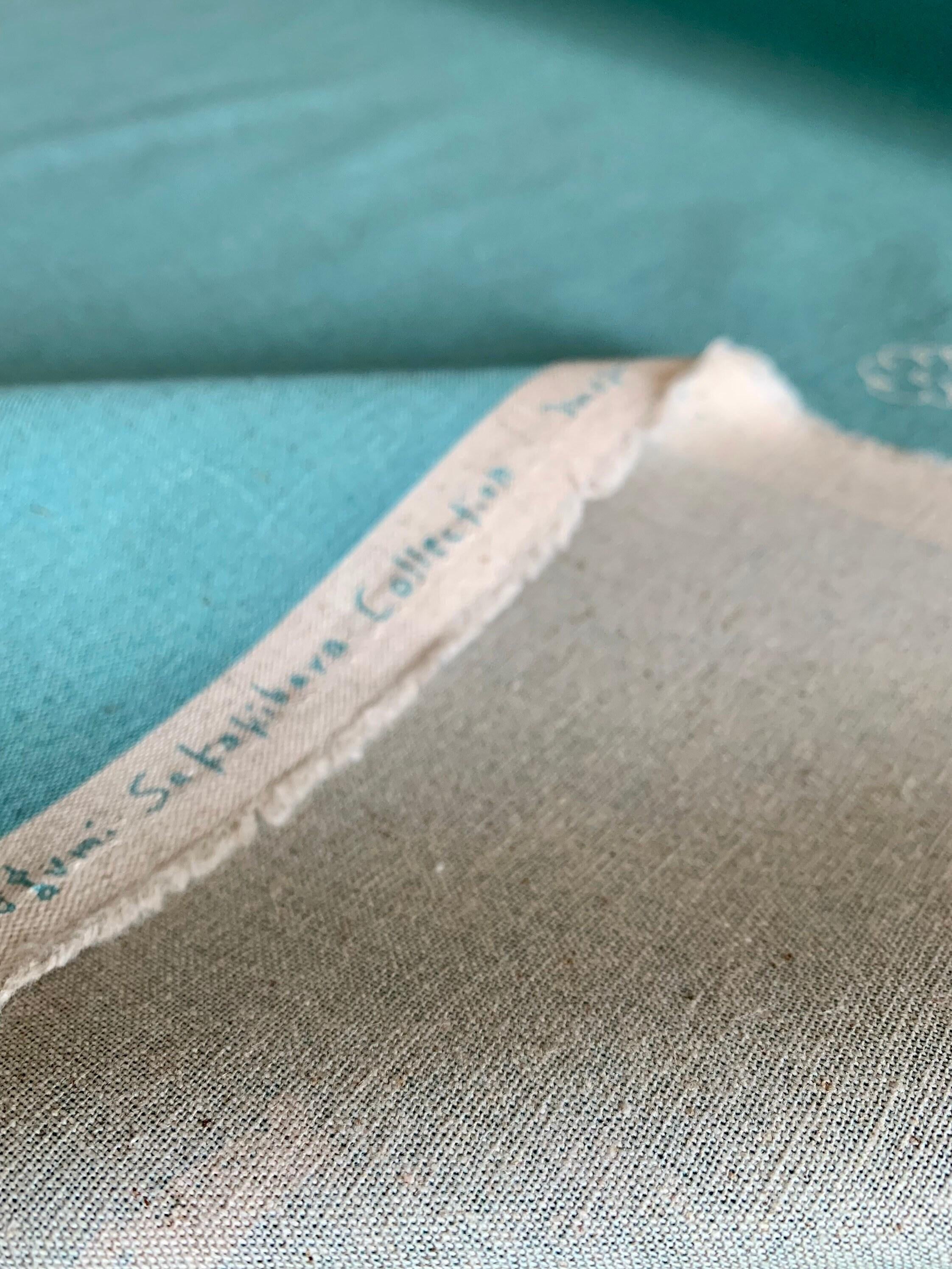 Kei - Megumi Sakakibara Collection Cotton Linen Panel - Green