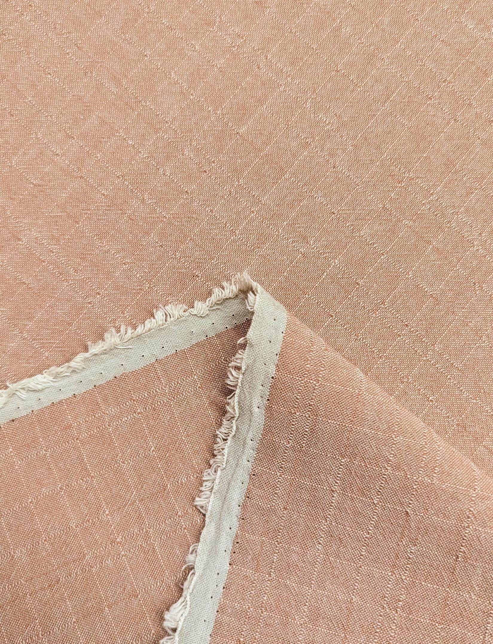 MYD - Yarn Dyed Textured Cotton Fabric - Light Pink