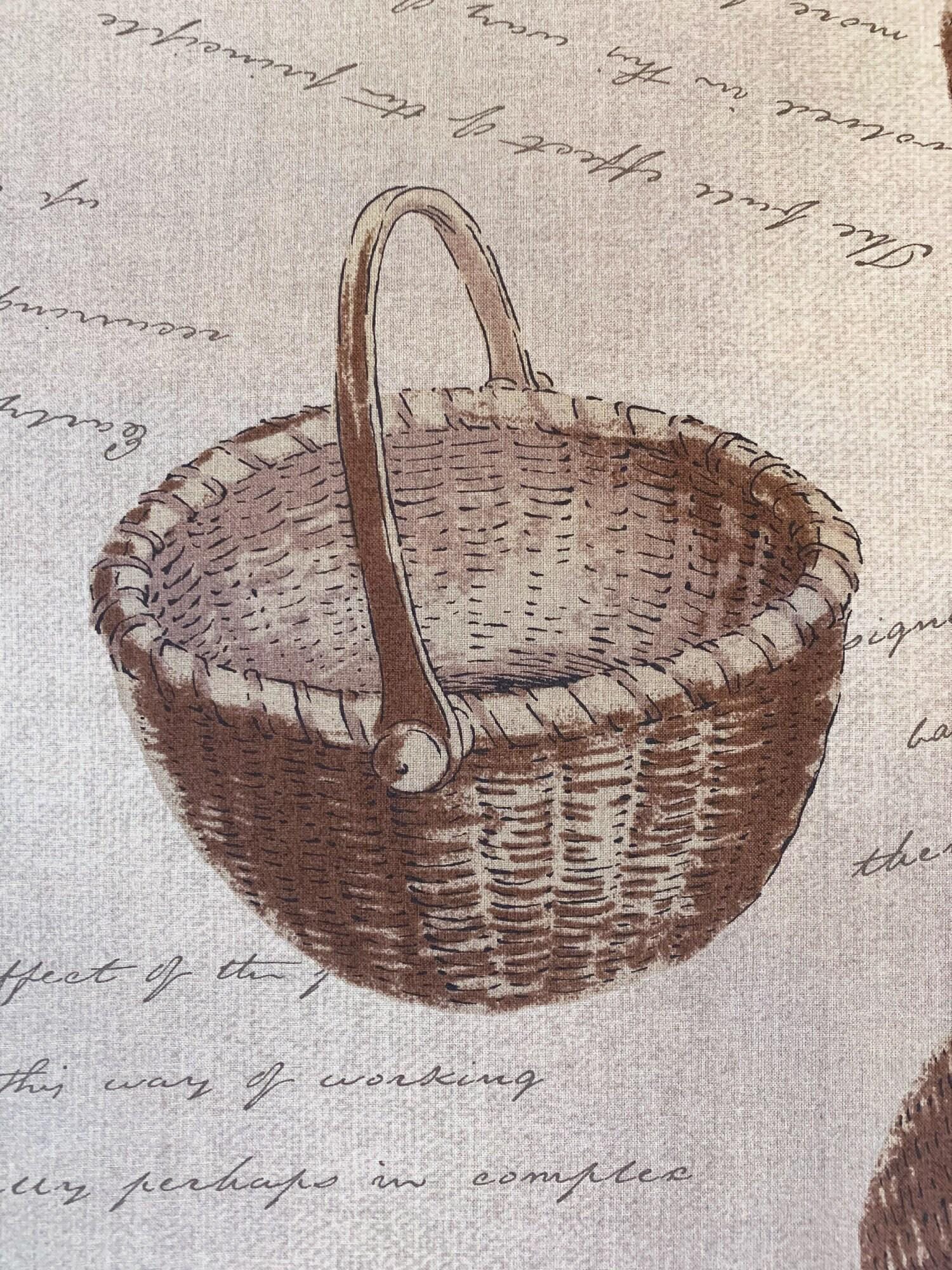 Textile Pantry - Junko Matsuda Baskets Cotton Taupe - Gray-Brown