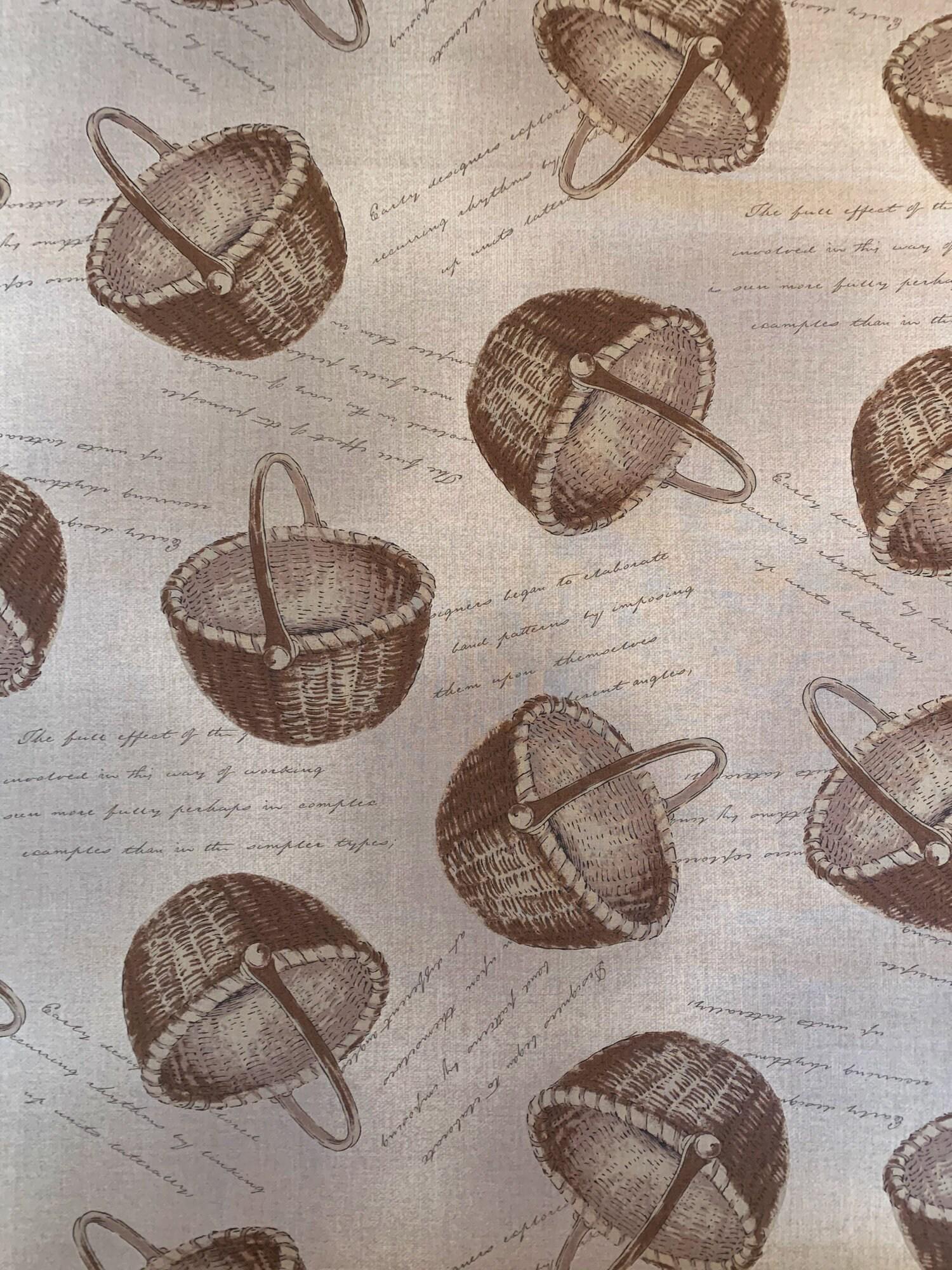 Textile Pantry - Junko Matsuda Baskets Cotton Taupe - Gray-Brown