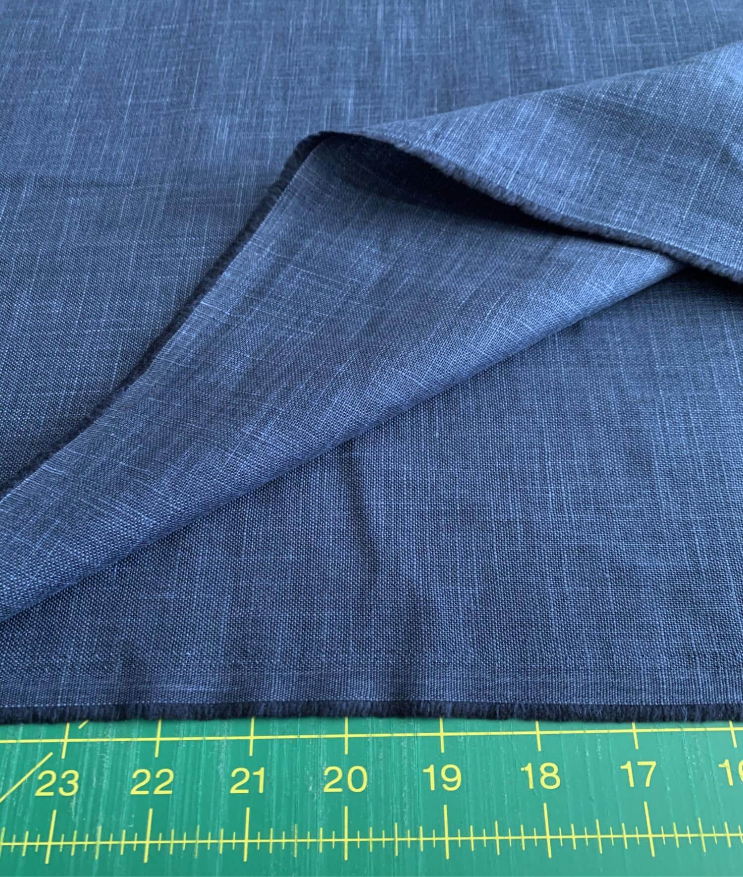 Sevenberry - Heathered Solids Cotton Fabric - Indigo Blue