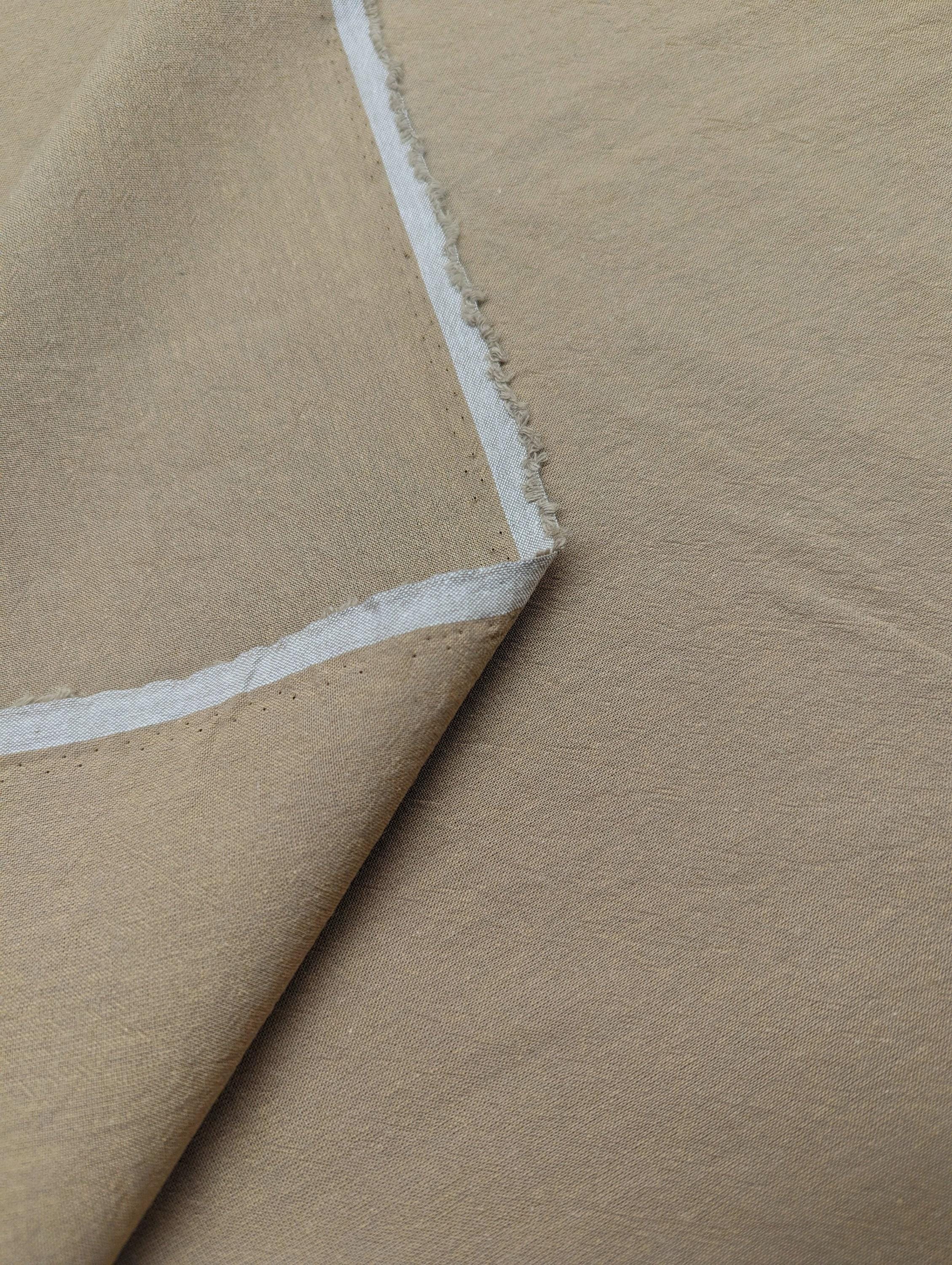 Cosmo - Japanese Yarn Dyed Cotton - Light Khaki