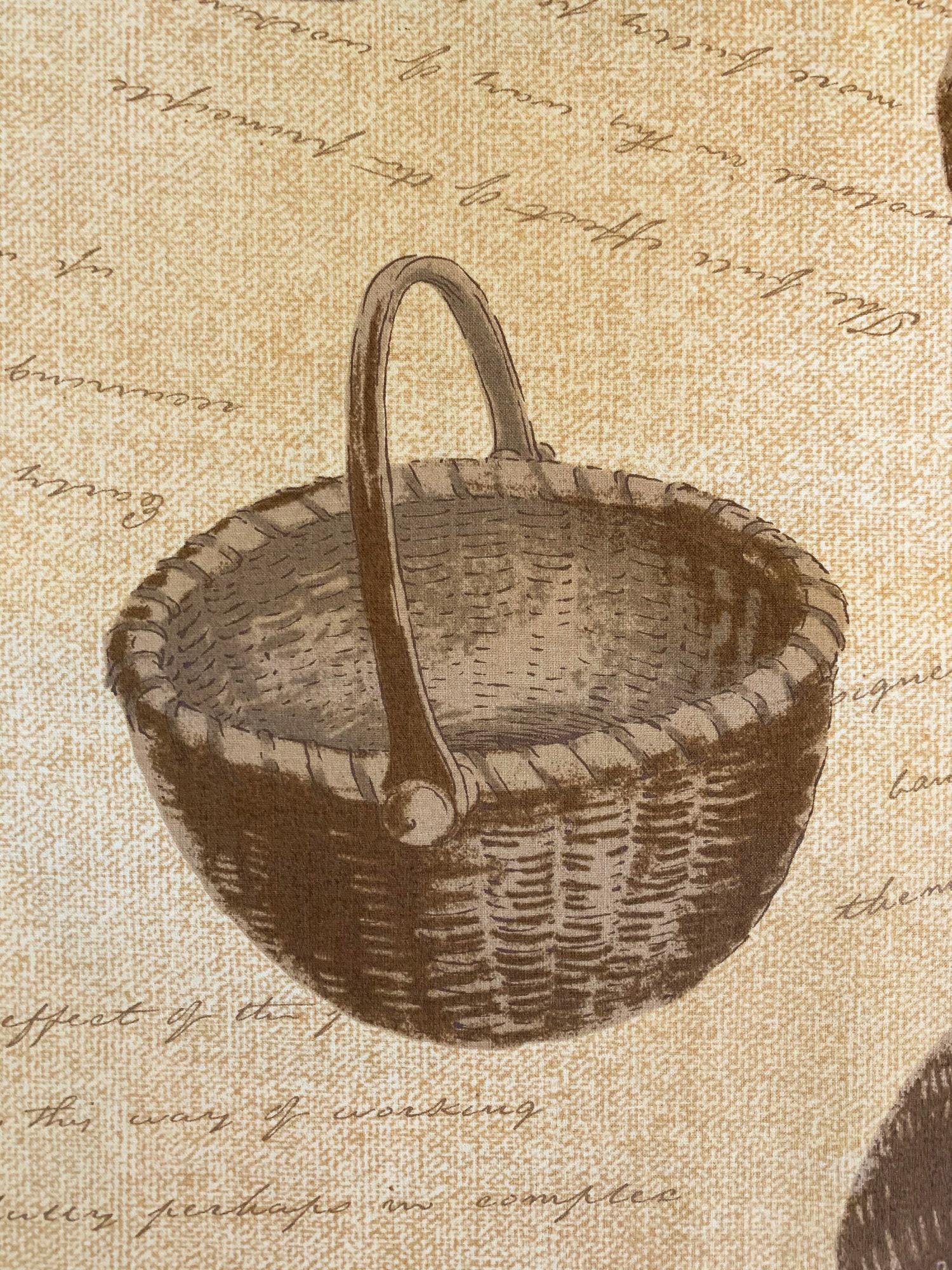 Textile Pantry - Junko Matsuda Baskets Cotton Taupe - Brown