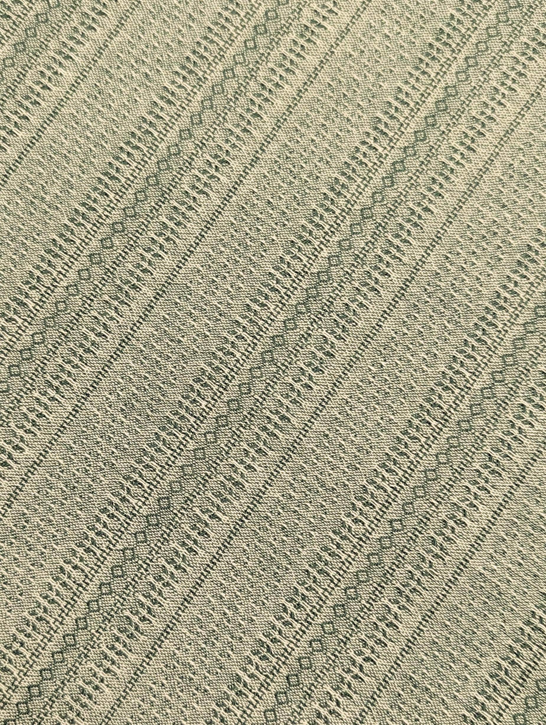 Textile Pantry - Junko Matsuda Yarn Dyed Textured Cotton Fabric - Light Green