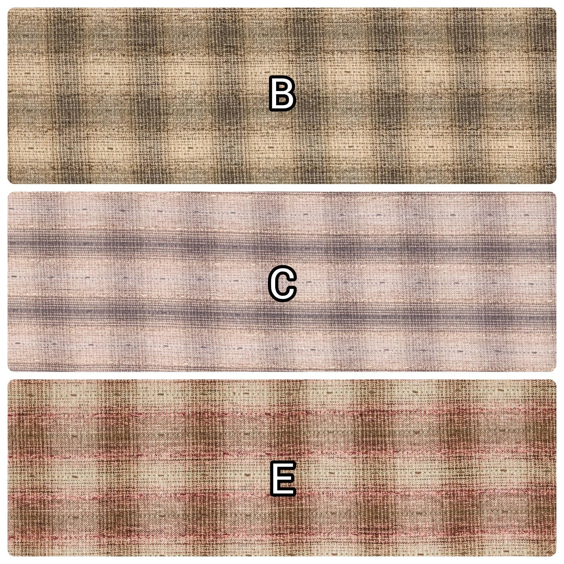 Cosmo - Dotted Textured Weave Yarn Dyed Cotton Taupe - Light Brown