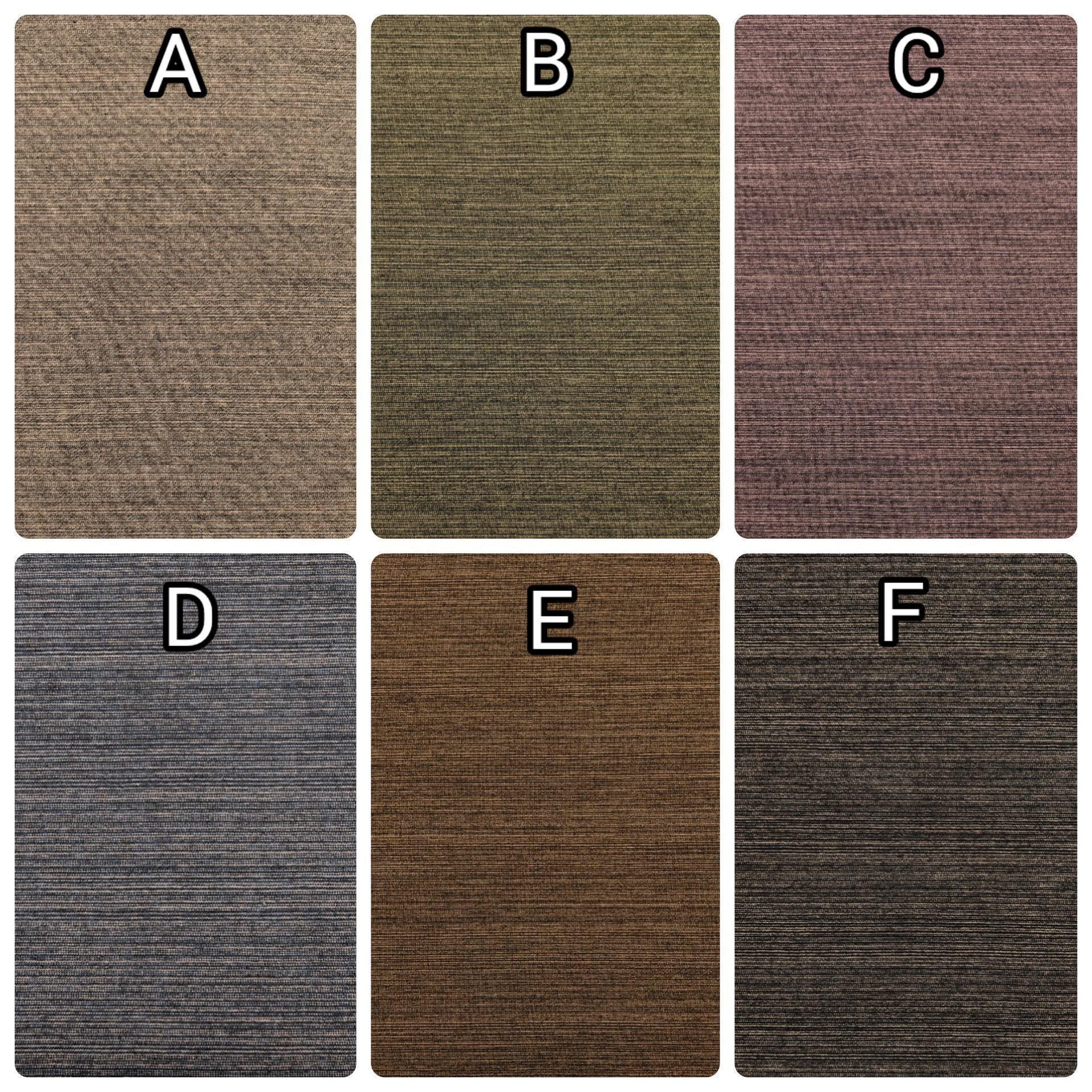 Cosmo - Japanese Yarn Dyed Textured Cotton Taupe - Blue