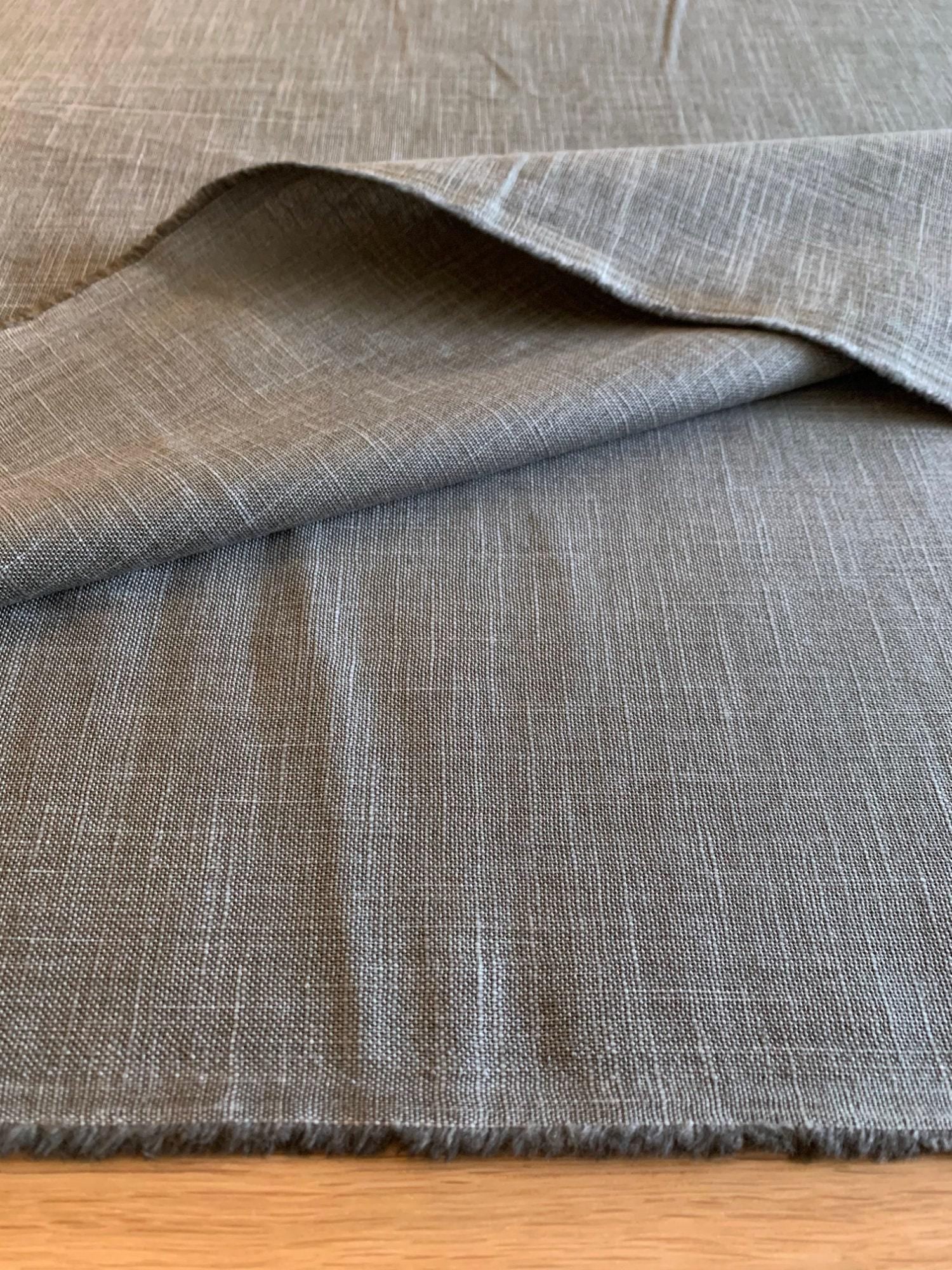 Sevenberry - Heathered Solids Cotton Fabric - Gray