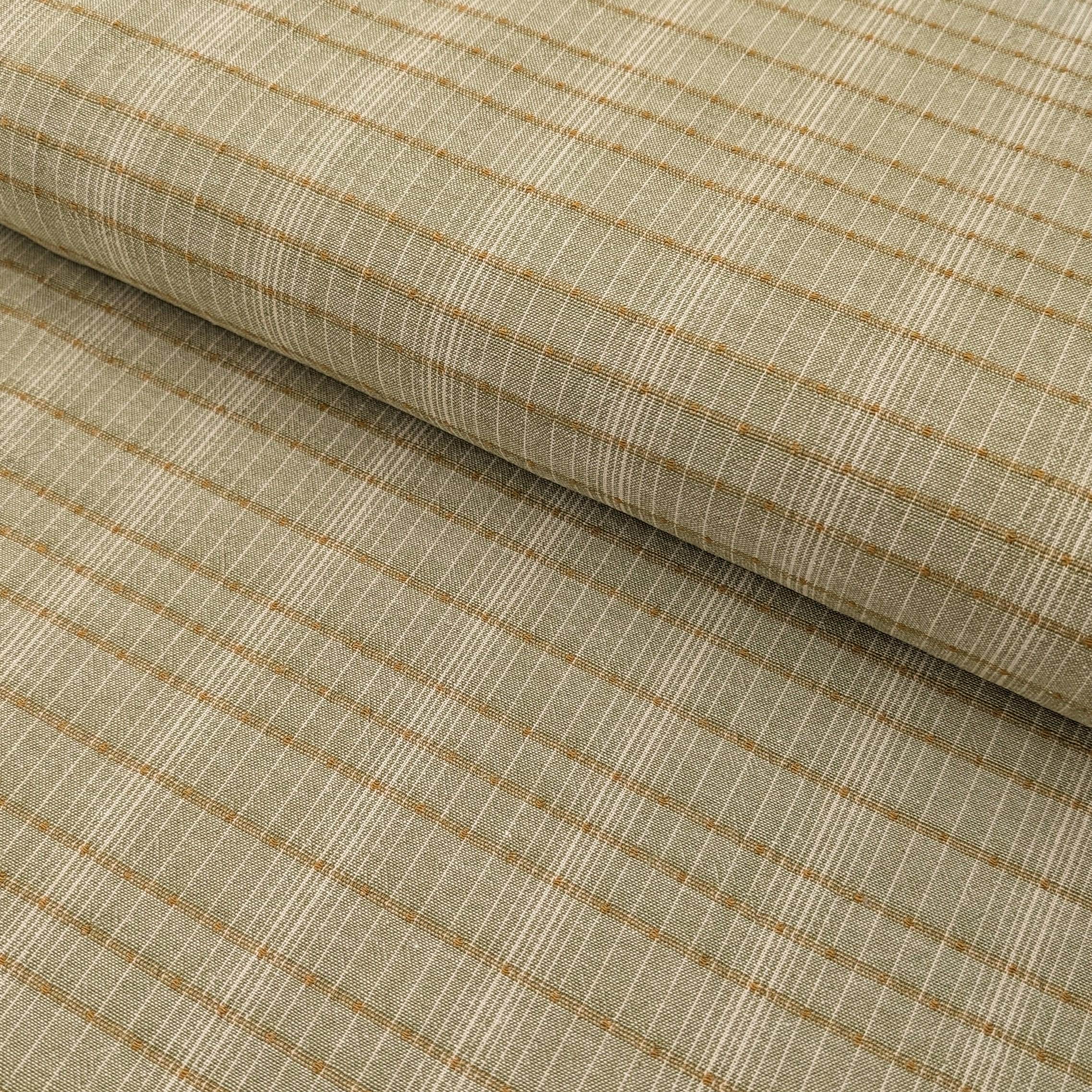 NEW Cosmo Japanese yarn dyed cotton fabric AY20180H-4 E pale green