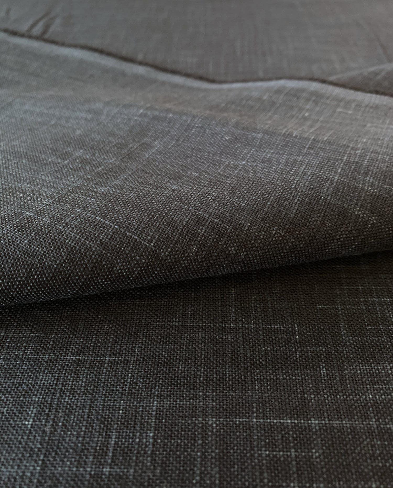 Sevenberry - Heathered Solids Cotton Fabric - Black