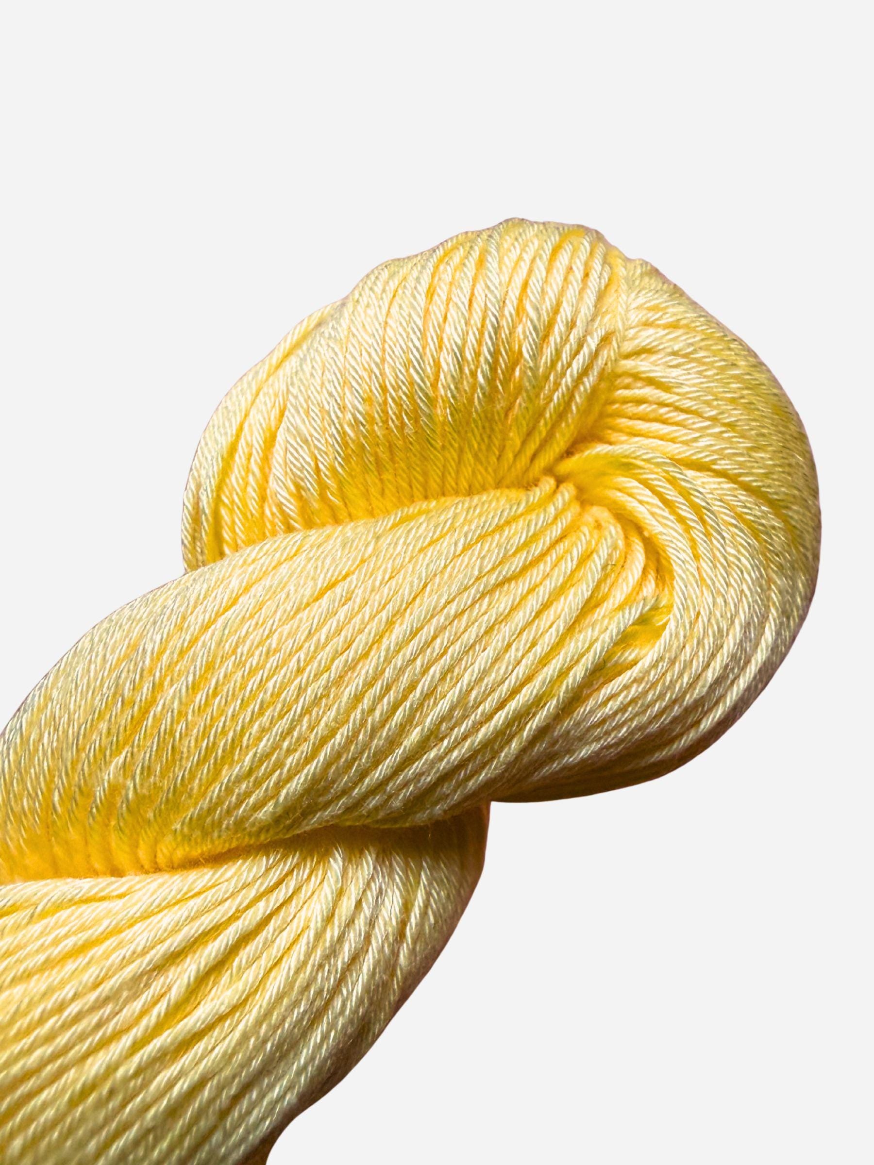 Hida - Small-Batch Japanese Cotton Sashiko Thread 145m Skein - #27 Sunshine Yellow