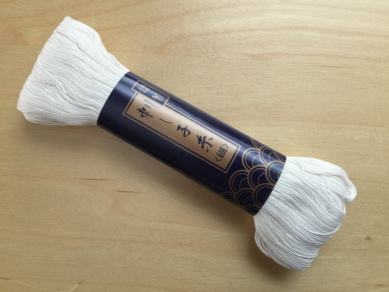 Yokota - Cotton Sashiko Thread 170m Skein - #2 Off-White
