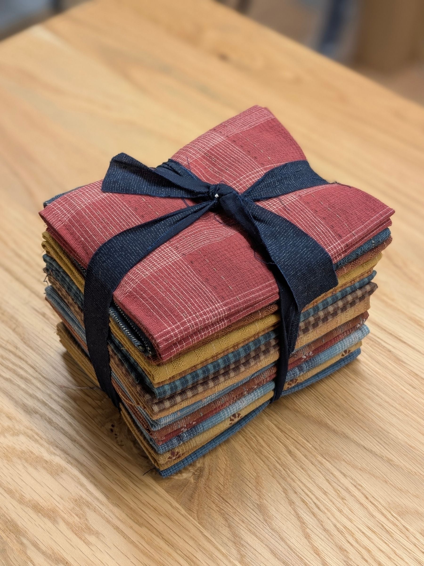 MYD - PRE-CUT Echigo Yarn Dyed Cotton Fabric - Assorted Colors