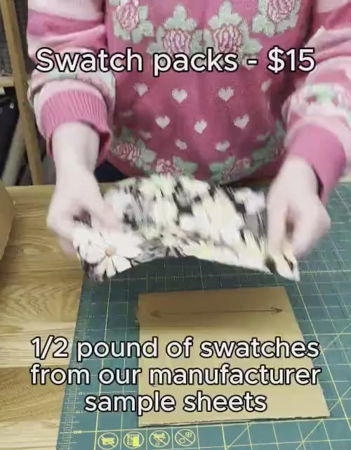 New Year 2026 Fukubukuro Lucky Bag of Japanese fabric scraps HALF POUND