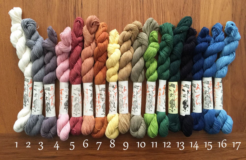 Aizenkobo - Cotton Sashiko Thread 130m Skein - #9 Fawn