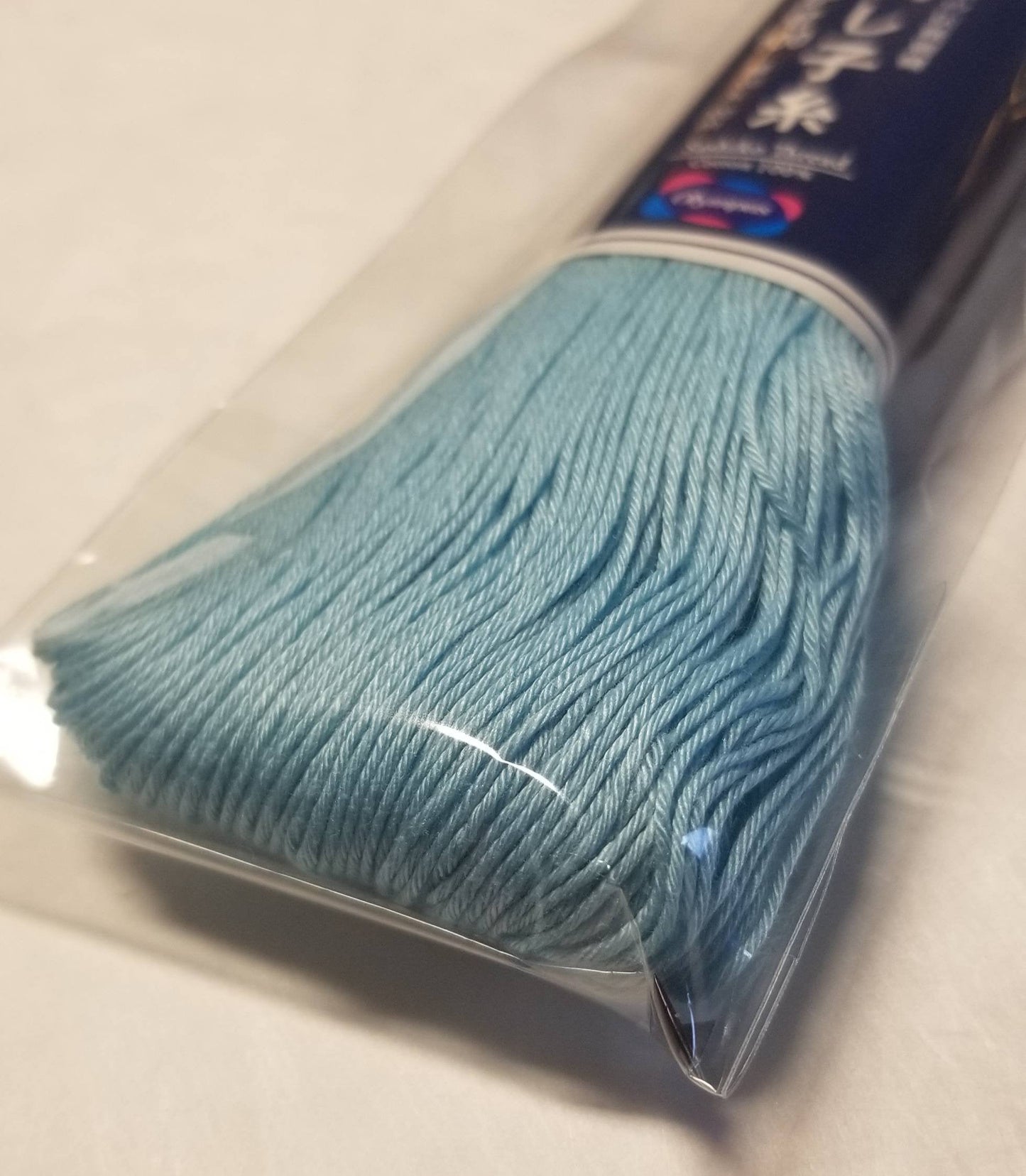 Olympus #108 Japanese cotton Sashiko thread ROBINS EGG BLUE 100 meter skein