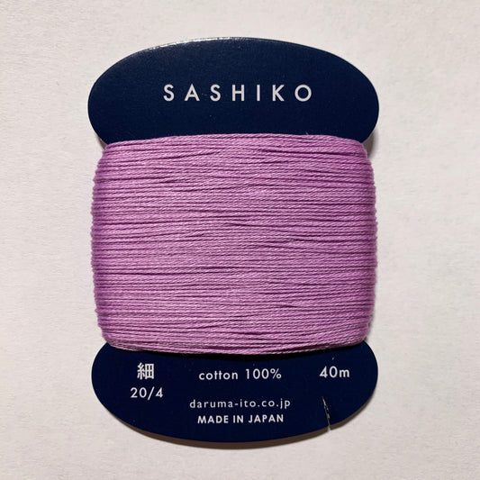 Daruma #210 WISTERIA Japanese Cotton SASHIKO thread 40 meter skein 20/4