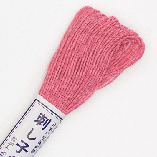 Olympus #13 PINK Japanese Cotton sashiko thread 20 meter skein