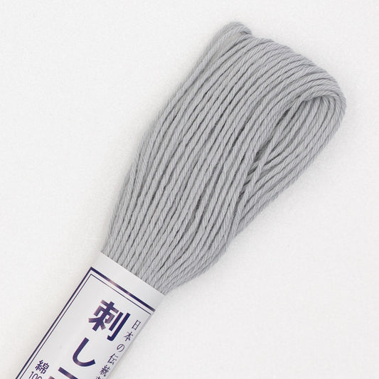 Olympus #28 GRAY Japanese Cotton Sashiko thread 20 meter skein