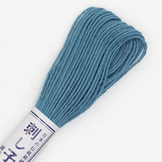 Olympus #9 SKY BLUE Japanese Cotton Sashiko thread 20 meter skein