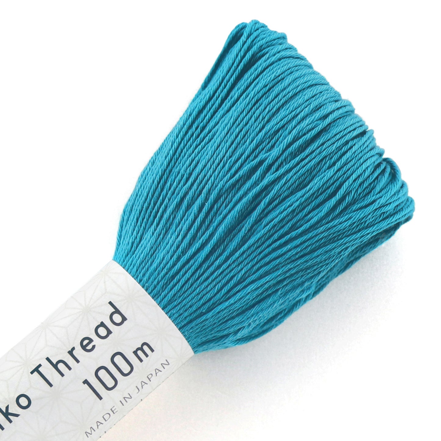 Olympus #112 Japanese cotton Sashiko thread TURQUOISE 100 meter skein