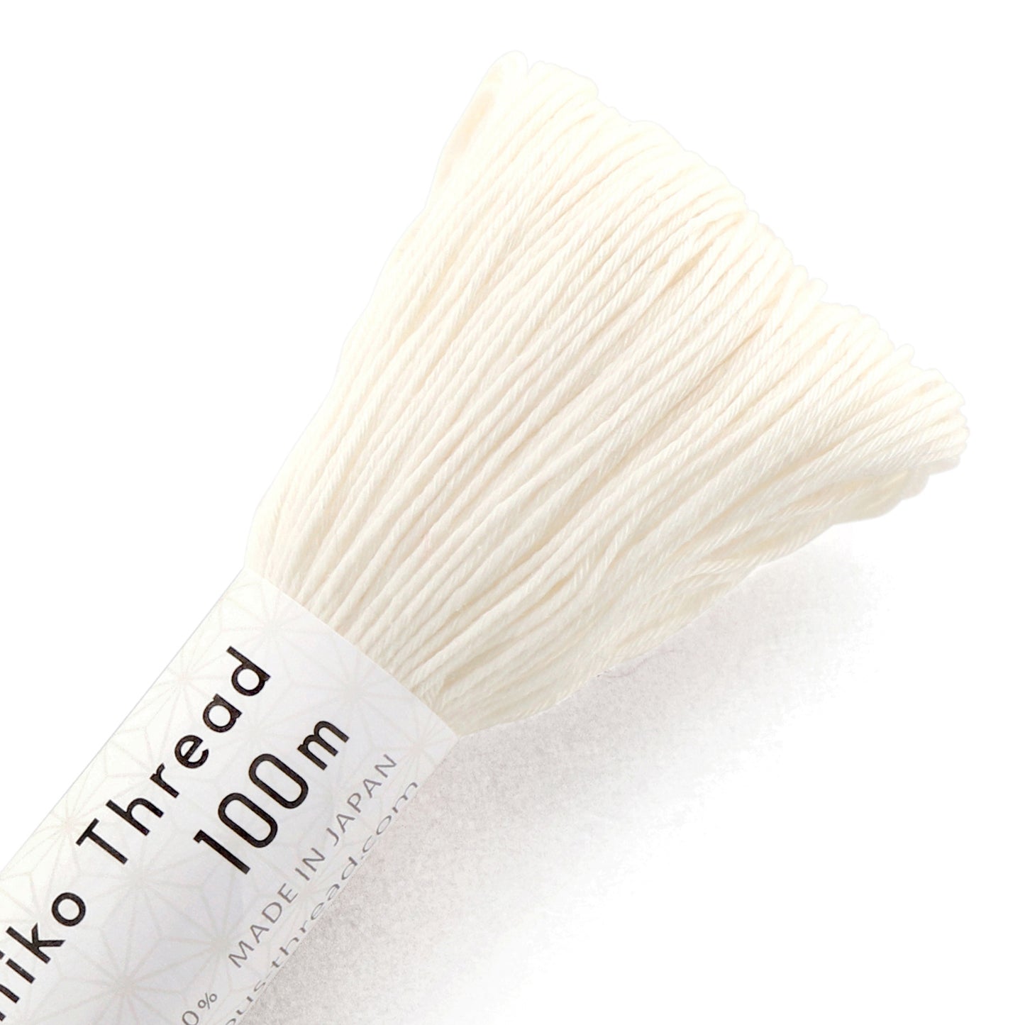 Olympus #115 Japanese cotton Sashiko thread LIGHT ECRU 100 meter skein